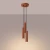 Lampa wisząca LAGOS 3P ochra czerwona SL.1492 - Sollux