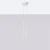 Lampa wisząca PASTELO 2 beżowa SL.1513 - Sollux