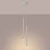 Lampa wisząca PASTELO 2 beżowa SL.1513 - Sollux