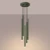 Lampa wisząca PASTELO 5P zielona oliwka SL.1522 - Sollux
