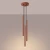 Lampa wisząca PASTELO 3P ochra czerwona SL.1527 - Sollux