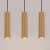 Lampa wisząca KARBON 3L Złoty SL.1556 - Sollux