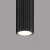 Plafon KARBON 20 czarny SL.1569 - Sollux