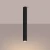 Plafon KARBON 60 czarny SL.1572 - Sollux