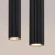 Lampa wisząca KARBON 2 czarny SL.1574 - Sollux
