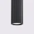 Lampa wisząca KARBON 3L czarny SL.1575 - Sollux