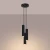 Lampa wisząca KARBON 3P czarny SL.1576 - Sollux