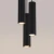 Lampa wisząca KARBON 3P czarny SL.1576 - Sollux