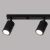 Plafon KARBON 4L czarny SL.1584 - Sollux