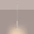Lampa wisząca KARBON 1 Beżowy SL.1592 - Sollux