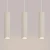 Lampa wisząca KARBON 3L Beżowy SL.1594 - Sollux