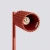Lampa biurkowa KARBON ochra czerwona SL.1643 - Sollux