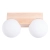 Plafon BULBO 2 naturalne drewno SL.1683 - Sollux