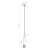 Lampa wisząca LIRO 1 biały SL.1691 - Sollux