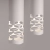 Lampa wisząca LIRO 2 biały SL.1692 - Sollux