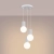 Lampa wisząca HALO 3P biała SL.1710 - Sollux