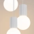 Lampa wisząca HALO 3P biała SL.1710 - Sollux