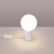 Lampa biurkowa HALO biała SL.1711 - Sollux
