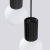 Lampa wisząca HALO 3P czarna SL.1715 - Sollux
