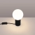 Lampa biurkowa HALO czarna SL.1716 - Sollux
