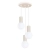 Lampa wisząca HALO 3P beżowa SL.1720 - Sollux