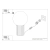 Lampa biurkowa HALO zielona oliwka SL.1726 - Sollux