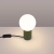 Lampa biurkowa HALO zielona oliwka SL.1726 - Sollux