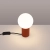 Lampa biurkowa HALO ochra czerwona SL.1731 - Sollux