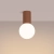 Plafon HALO mocca IP44 SL.1733 - Sollux