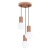Lampa wisząca HALO 3P mocca SL.1735 - Sollux