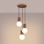 Lampa wisząca HALO 3P mocca SL.1735 - Sollux