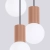 Lampa wisząca HALO 3P mocca SL.1735 - Sollux