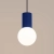Lampa wisząca HALO 1 ultramaryna SL.1739 - Sollux
