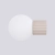 Kinkiet HALO taupe IP44 SL.1742 - Sollux