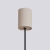Lampa wisząca HALO 1 taupe SL.1744 - Sollux