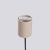 Lampa wisząca HALO 1 taupe SL.1744 - Sollux