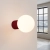 Kinkiet HALO burgund IP44 SL.1747 - Sollux