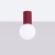 Plafon HALO burgund IP44 SL.1748 - Sollux