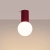 Plafon HALO burgund IP44 SL.1748 - Sollux
