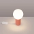Lampa biurkowa HALO brzoskwiniowa SL.1756 - Sollux