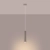 Lampa wisząca KARBON 1 taupe SL.1759 - Sollux