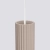 Lampa wisząca KARBON 1 taupe SL.1759 - Sollux