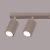 Plafon KARBON 6L taupe SL.1766 - Sollux