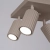 Plafon KARBON 4 taupe SL.1769 - Sollux