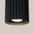 Plafon AURA 1 czarny GU10 SL.1784 - Sollux