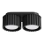 Plafon AURA 2 czarny GX53 SL.1788 - Sollux