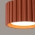 Plafon AURA 1 ochra czerwona GX53 SL.1802 - Sollux