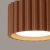 Plafon AURA 1 mocca GX53 SL.1807 - Sollux