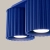 Plafon AURA 2 ultramaryna GU10 SL.1810 - Sollux