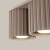 Plafon AURA 2 taupe GU10 SL.1815 - Sollux